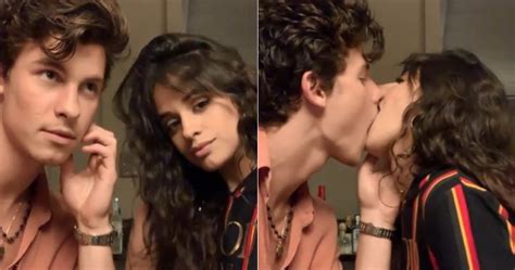 Shawn Mendes Camila Cabello Send Fans Into Frenzy With ‘kissing Video