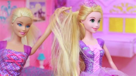 Barbie Disney Tangled Princess Rapunzel Barbie Dreamhouse Youtube