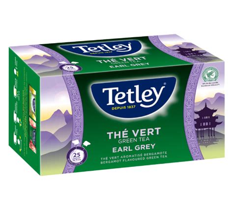 Tetley Thé Vert Oriental Earl Grey Tetley Tea Switzerland