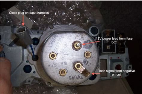 Mopar Tic Toc Tach Wiring Diagram - Art Lab