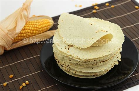 Mexikanische Mais Tortillas Corn Tortillas Amerikanisch Kochende