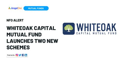 WhiteOak Capital Mutual Fund Launches Two New Schemes Angel One