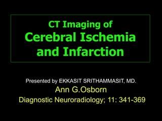 Cerebral Ischemia Ppt