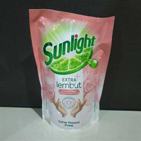 Jual Sunlight Sabun Cuci Piring Extra Lembut Rhamno Moisturizer Ml