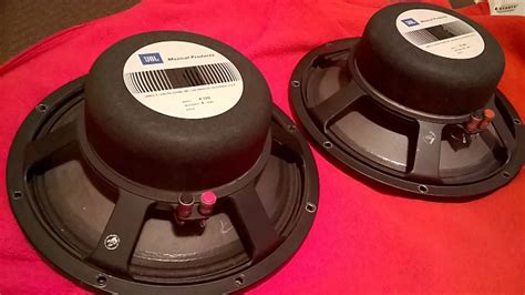 Vintage Jbl K120 Alnico Speakers Excellent Condition Reverb