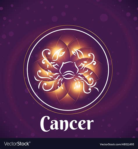 Cancer sign 3 Royalty Free Vector Image - VectorStock