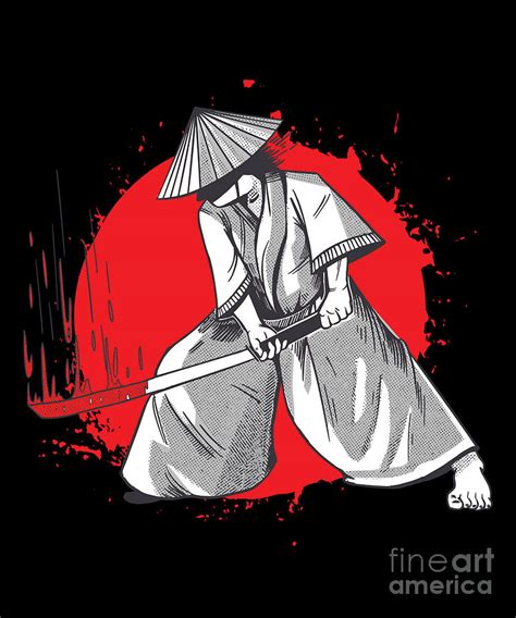 Katana Samurai Japan Ninja Shinobi Warrior T Digital Art By Thomas