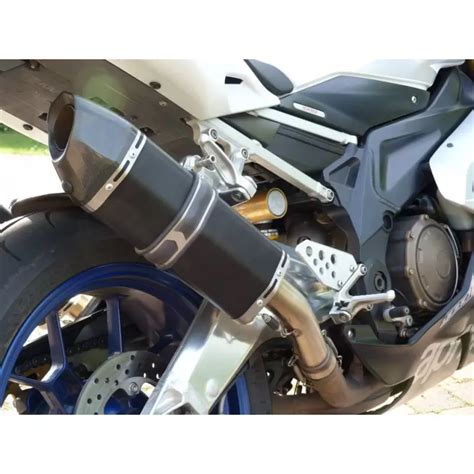 Exhaust For Aprilia Rsv Projsix Titanium Black