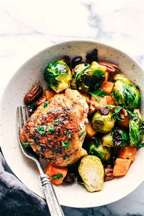 Roasted Honey Garlic Butter Chicken Recipe Ocean