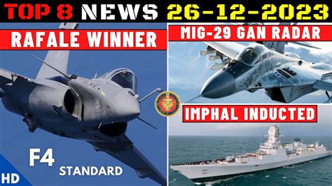 Indian Defence Updates Rafale Mrfa Winner Mig K New Radar Sh