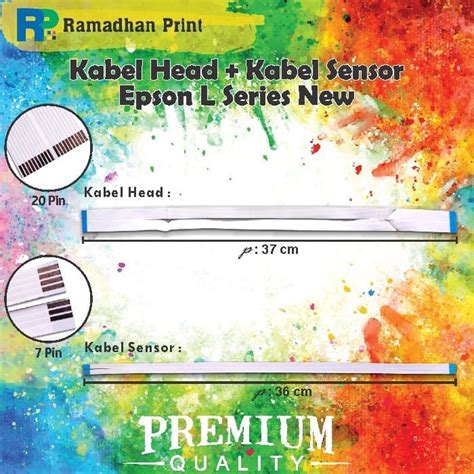 Jual Kabel Fleksibel Head Dan Sensor 1 Set Epson L110 L210 L300 L310