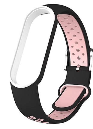 Ремешок для mi band 3/4/5/6/7 ремішок для mi band сіліконовий ремінець ...