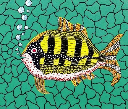 Womensart On Twitter Yayoi Kusama Fish Depth Of The Sea