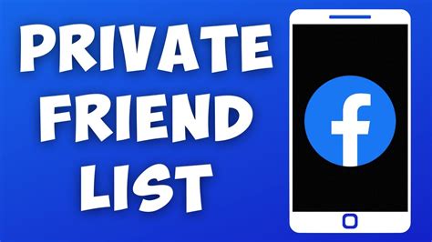 How To Private Friend List On Facebook Youtube