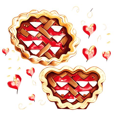 Pie Crust Love A Playful Design Celebrating The Art Of · Creative Fabrica