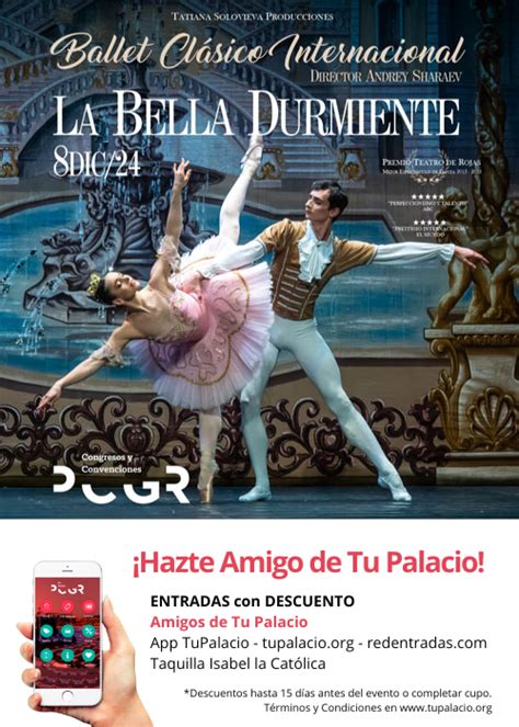 Ballet Clásico Internacional La Bella Durmiente en Granada Tu Palacio