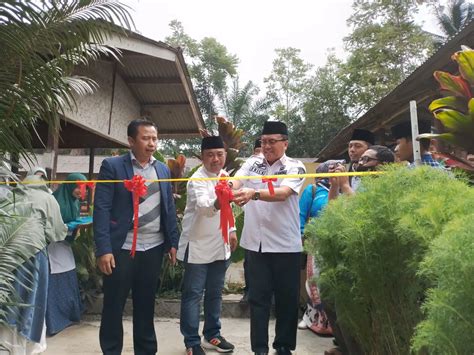 Ketua Umum DPP KNPI Haris Pertama Launching Ponpes Daarut Taupiq