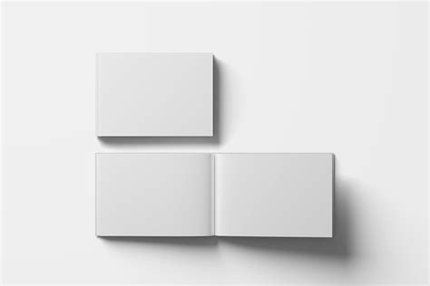 Horizontal Book Mockup Behance