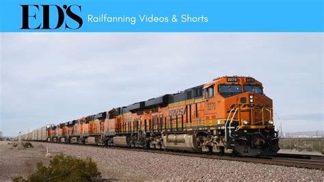 ED S Railfanning Videos BNSF 3270 AUTORACK TRAIN YouTube