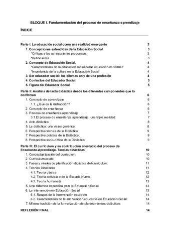 Bloque I Ii Iiididactica General Pdf