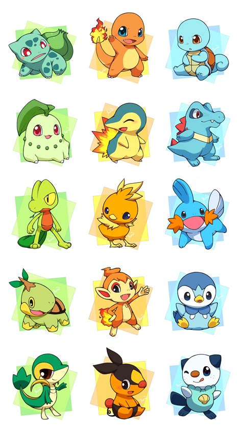 Pokemon Starters Wallpapers Images