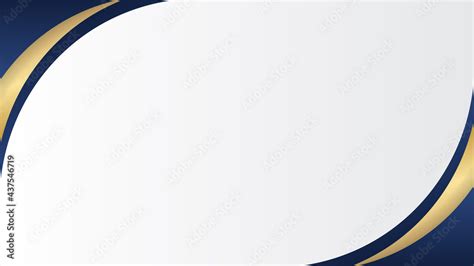 Dark blue and gold abstract background on white background. Dark blue