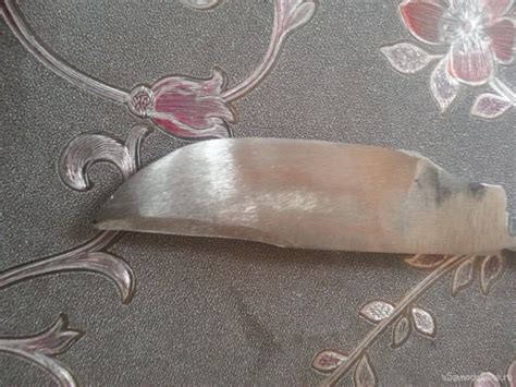 Нож из стали ШХ15