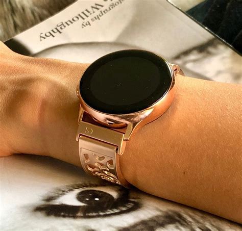 Rose Gold Samsung Galaxy Watch Active 40mm Women Band Rose Etsy Nederland