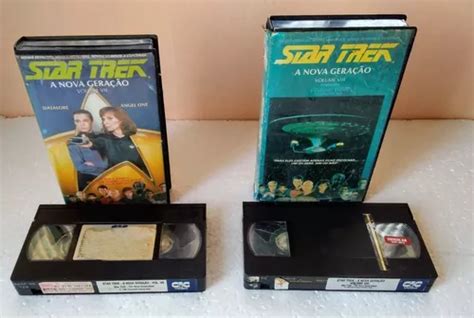 Lote Vhs Star Trek Jornada Nas Estrelas Kit Vhs Nacional