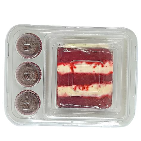 Kit 51020 Unidades Embalagem Flip Fiesta Fatia De Bolo Slice Cake E 3