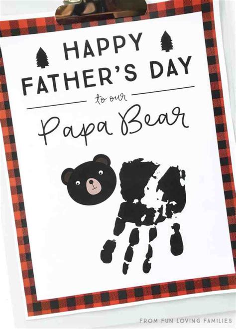 4 Fathers Day Handprint Ideas With Free Printables Fun Loving Families