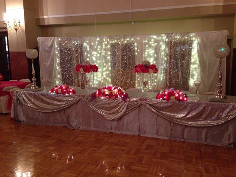 Quinceanera Chandelier Theme Acrylic Quince Decorations Main Table