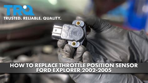 How To Replace Throttle Position Sensor Ford Explorer Youtube