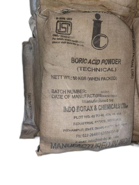 Boric Acid Powder At ₹ 150kg Industrial Chemicals In New Delhi Id