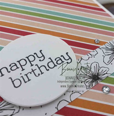 Sentimental Swirls Four Simple Cards Bonnie Sanche Stampin Up