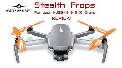 Hubsan Zino Mini Drone New Master Airscrew Stealth Props Youtube