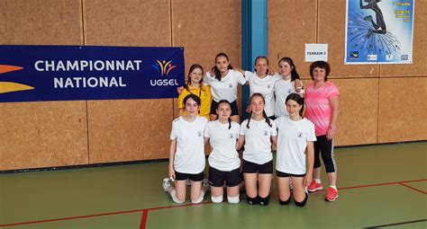 Championnat UGSEL volley ball Collège La Salle L Aigle