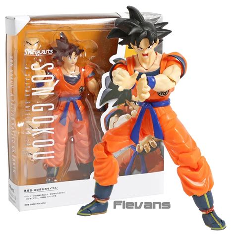 Aliexpress Buy SHF S H Figuarts Dragon Ball Z Son Gokou Goku PVC