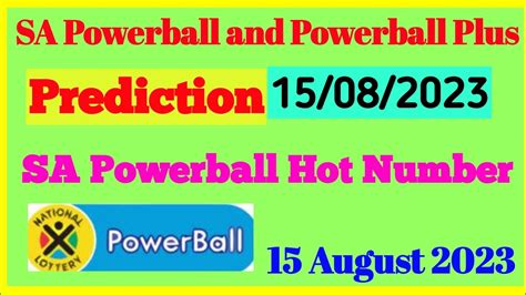 Sa Powerball Prediction For Today Sa Powerball And Powerball Plus