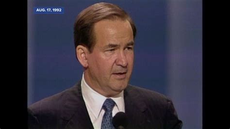 Video Pat Buchanan Speaks at the 1992 Republican National Convention ...