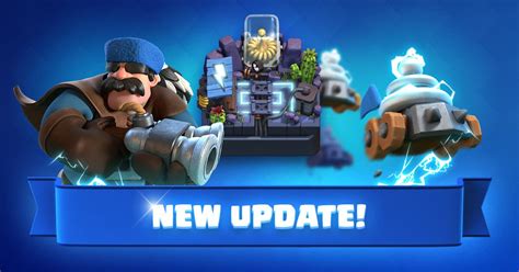 Actualización de Clash Royale con nuevas cartas cofres y arena