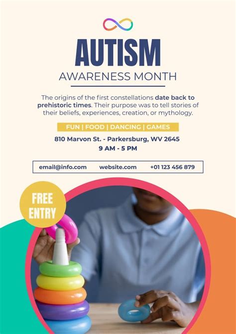 Autism Awareness Month Poster