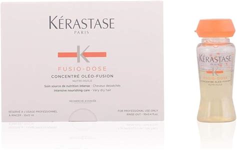 Kérastase Fusio Dose Concentré Oléo Fusion Ampola 12ml Amazon br