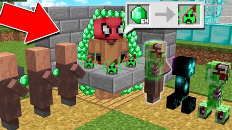 FAKİR CREEPER DÖNÜŞÜM İKSİRİ SATICISI OLDU 1 İKSİR 64 ZÜMRÜT