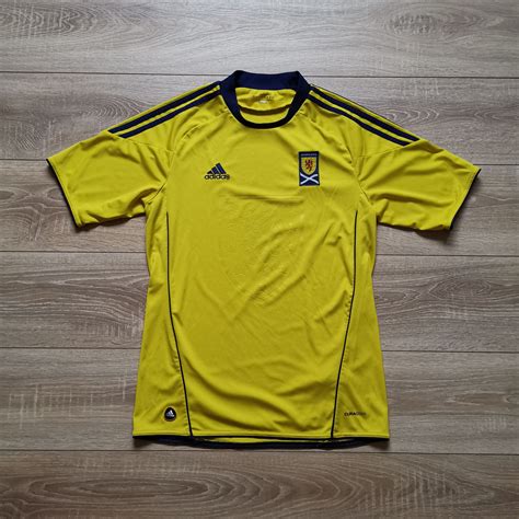 Adidas × Soccer Jersey × Vintage Adidas Scotland 2011 2012 Away Jersey