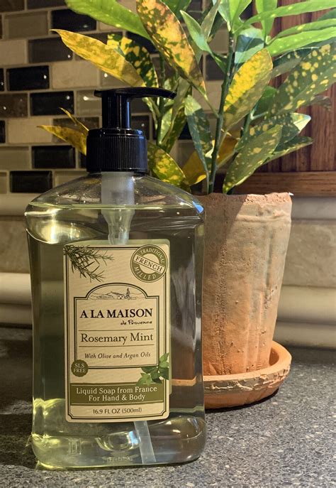 A La Maison Rosemary Mint Hand Soap Ventana Blog