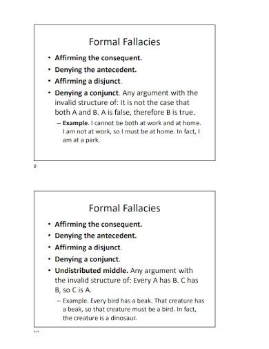 Fallacy Template 14 Examples How To Write Pdf