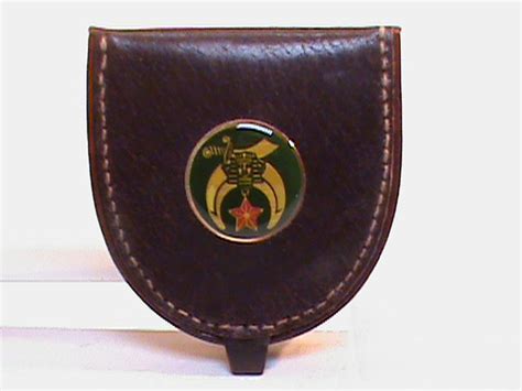 Vintage Shriners Fine Leather Case Etsy
