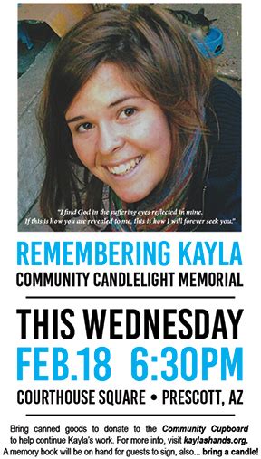 Prescott Community to Host Kayla Mueller Candlelight Memorial