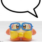 Nerd Waddle Dee Speech Bubble Meme Generator Imgflip